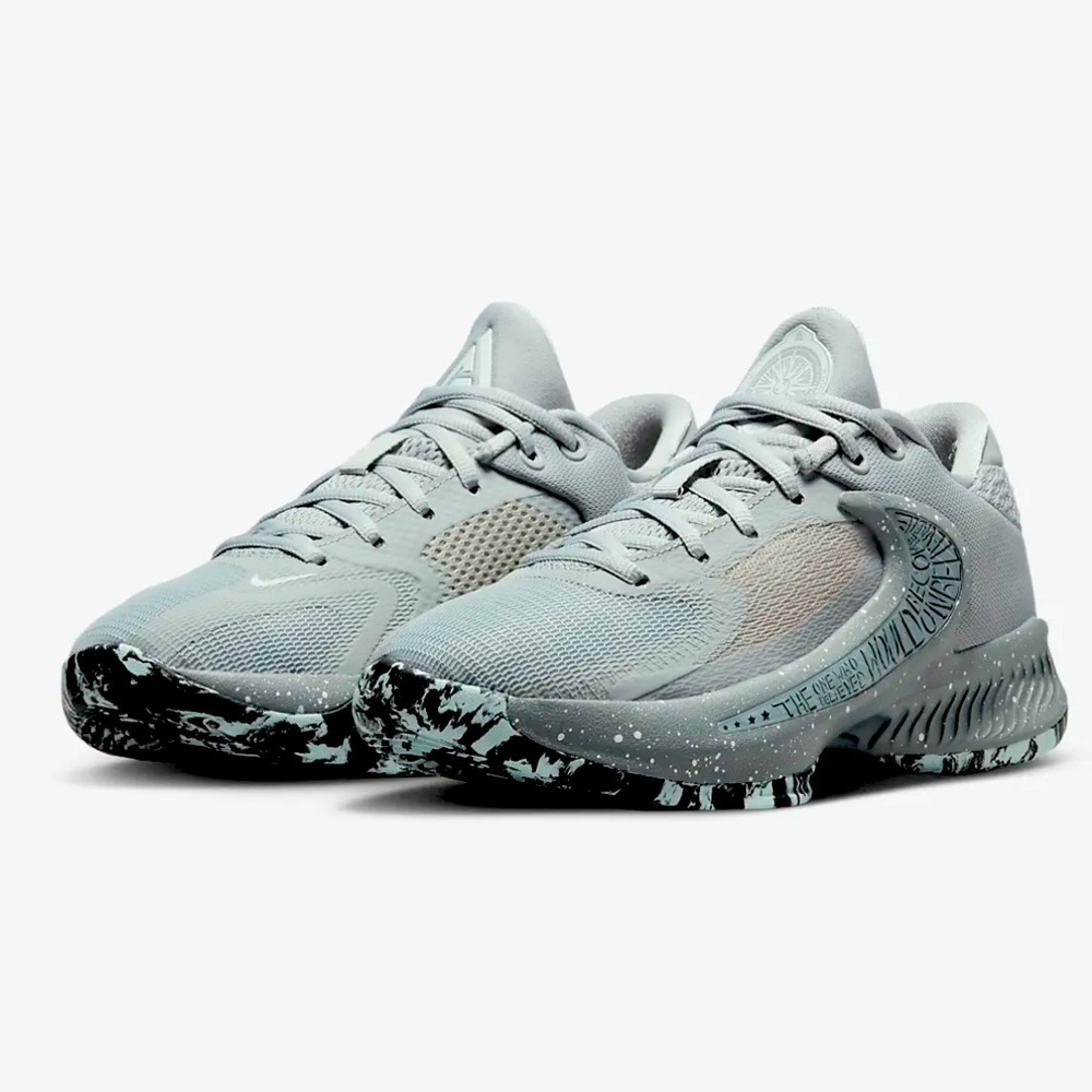 Boys Nike Zoom Freak 4 'Etched in Stone'